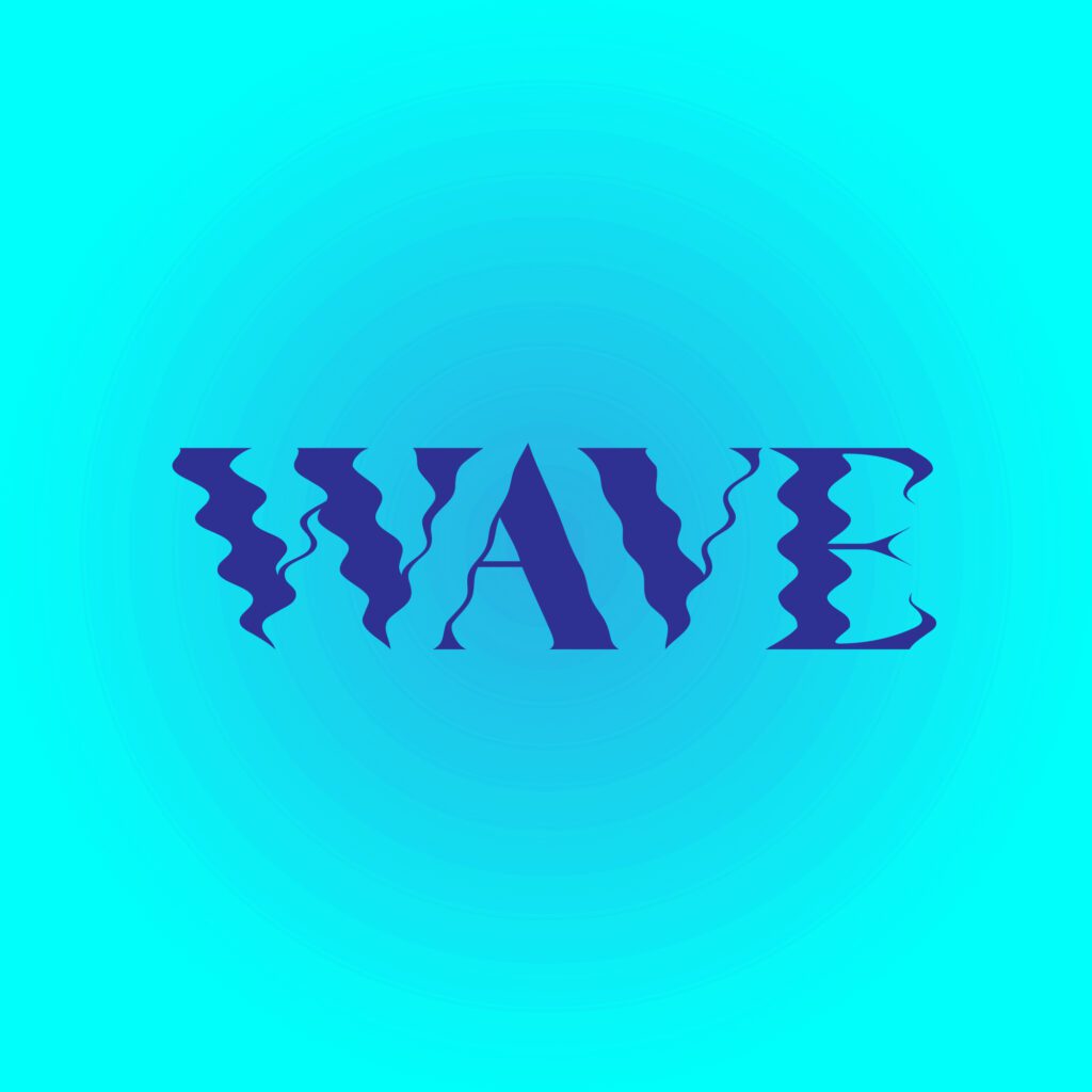 Wavy effect The Coast Graphiste Freelance Lille